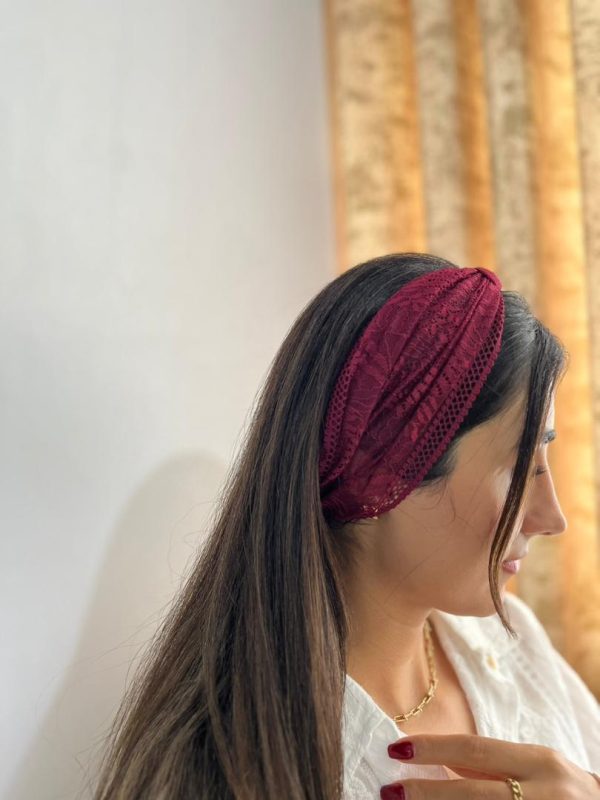 اسکارف زرشکی