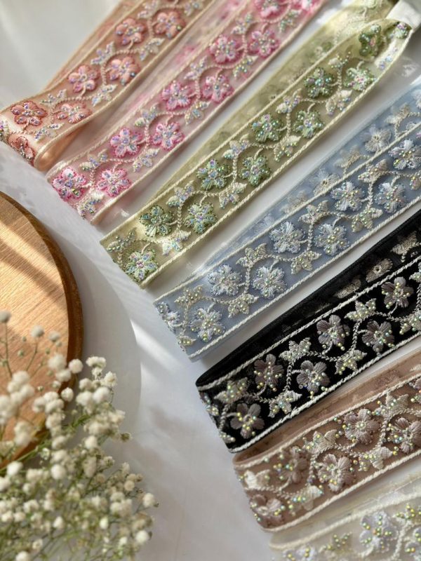 هدبند نگین کوب