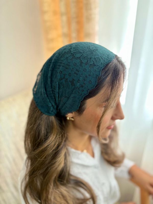 اسکارفی سبز کله غازی